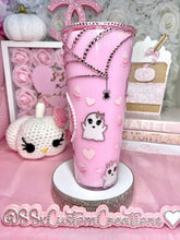 Load image into Gallery viewer, 👻🩷 Spooky Season Acrylic tumbler 🕸️🕷️