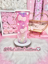 Load image into Gallery viewer, Acrylic Snow Globe H-Kitty Tumbler