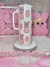Load image into Gallery viewer, 💜🩷Bunny handle tumbler
