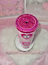 Load image into Gallery viewer, 🩷🧿Pink-Toned Rhinestone Evil Eye Tumbler