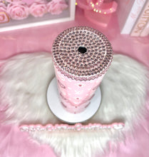 Load image into Gallery viewer, Rhinestone Hearts Luxe 20oz Skinny