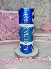 Load image into Gallery viewer, 💙Blue Escale Rhinestone Tumbler