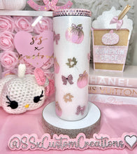 Load image into Gallery viewer, 2024 FALL Pumpkin and bows tumbler 🎀🎃