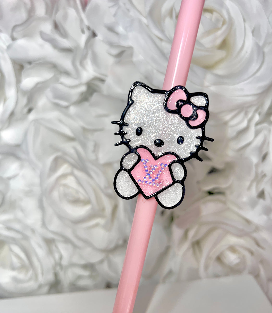 Pretty Kitty straw topper mold – LilibellesStudio