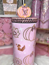 Load image into Gallery viewer, Pink Luxe Pumpkin Tumbler