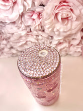 Load image into Gallery viewer, Glass SnowGlobe Tumbler with Cherry Bows