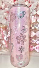 Load image into Gallery viewer, 20oz Stainless Steel PEEKABOO snowflake tumbler