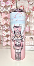 Load image into Gallery viewer, 20oz Stainless Steel Pink Nutcracker Tumbler