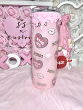 Load image into Gallery viewer, 20oz SS Drip, Conversation Hearts Tumbler