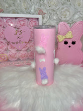 Load image into Gallery viewer, Pastel Blinged PEEPS with fluffy detachable tails