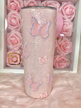 Load image into Gallery viewer, 20oz Stainless Steel Butterfly Tumbler