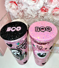 Load image into Gallery viewer, Horror SCREAM Snow globe Acrylic 24oz Tumbler