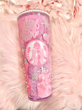Load image into Gallery viewer, 24oz Acrylic SNOW GLOBE tumbler *BABY IT'S COLD OUTSIDE"