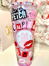 Load image into Gallery viewer, 24oz Acrylic CUPID'S BOOK Tumbler