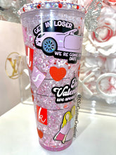 Load image into Gallery viewer, 24oz Acrylic CUPID'S BOOK Tumbler