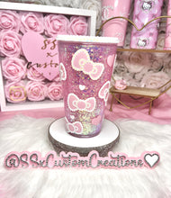 Load image into Gallery viewer, Acrylic Snow Globe H-Kitty Tumbler
