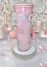 Load image into Gallery viewer, Ready to ship 24oz Acrylic SnowGlobe Tumbler
