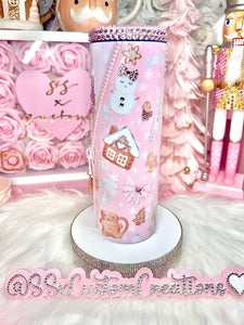 Pinkmas Zipper Tumbler