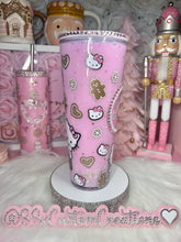 Load image into Gallery viewer, H-Kitty Gingerbread Cutie Acrylic Tumbler
