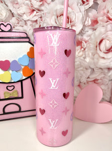 🩷Luxe Design V-Day inspired Tumbler🩷