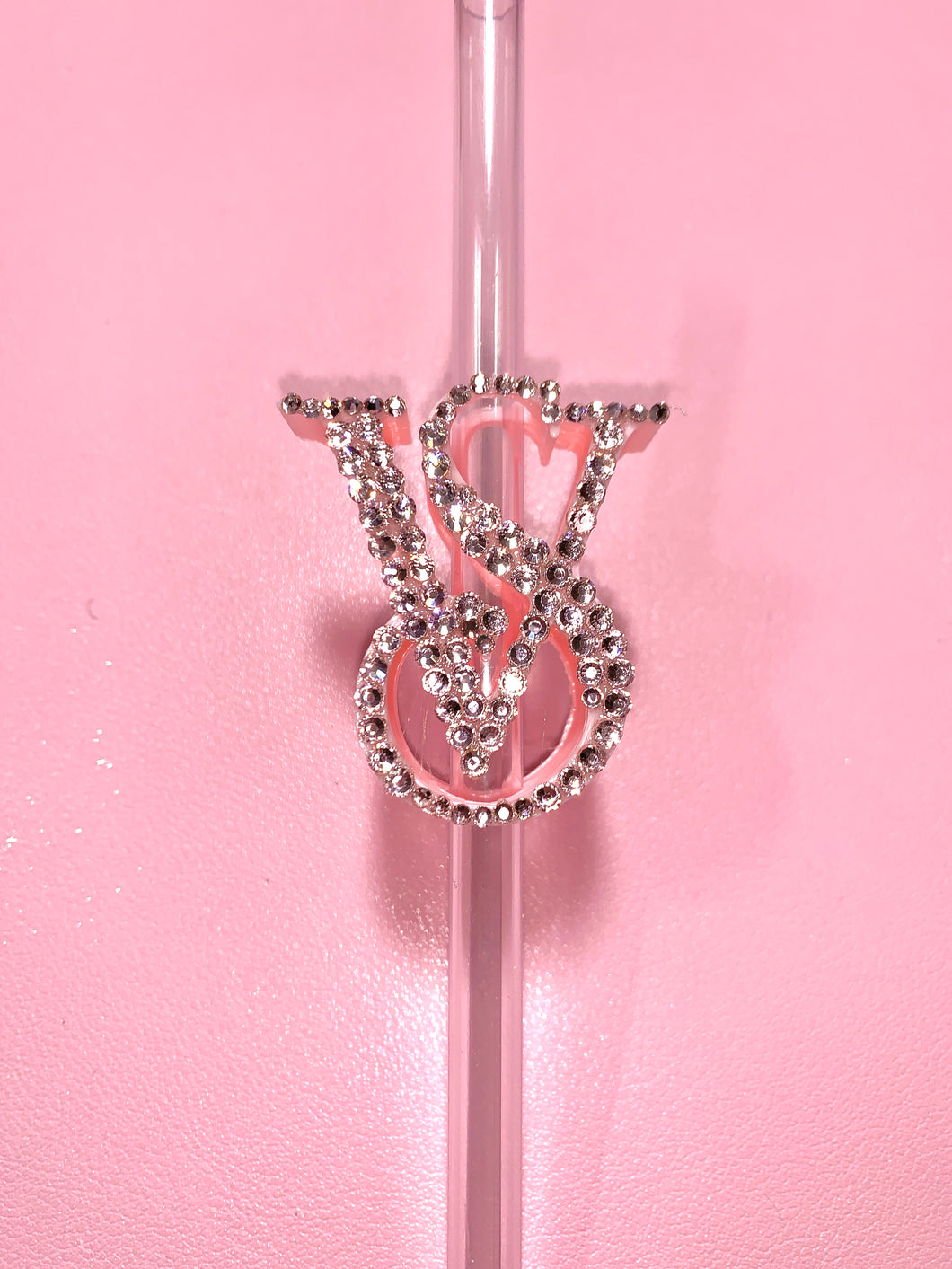 VS Rhinestone Straw topper