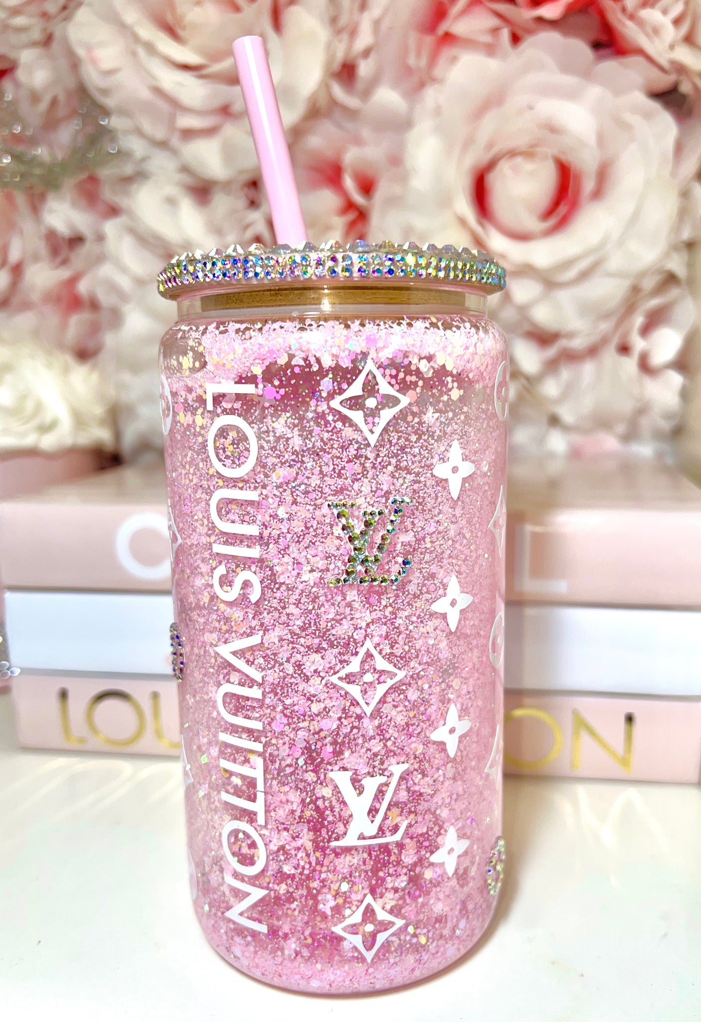 Designer Snow Globe Tumbler – FramedByKiesh Bling Boutique