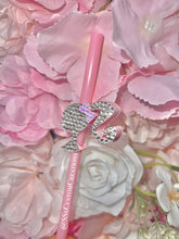 Load image into Gallery viewer, Barbie with Bow Straw Topper
