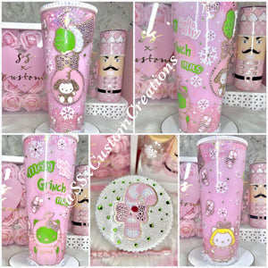 H-Kitty Grinch Tumbler