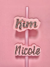 Load image into Gallery viewer, Personalized Straw Topper
