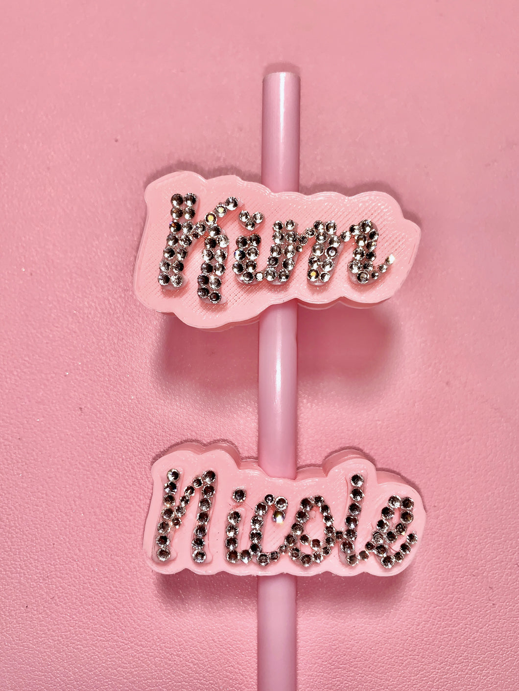 Personalized Straw Topper