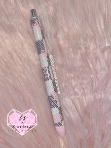 Checkered Glam Pen