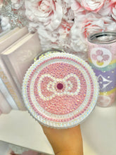 Load image into Gallery viewer, Acrylic H- Kitty tumbler with Pink liquid
