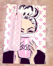 Load image into Gallery viewer, Pen/Pencil holder for Journal/Agendas/notebooks
