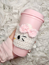 Load image into Gallery viewer, * Crocheted Kitty  cup Cozy*
