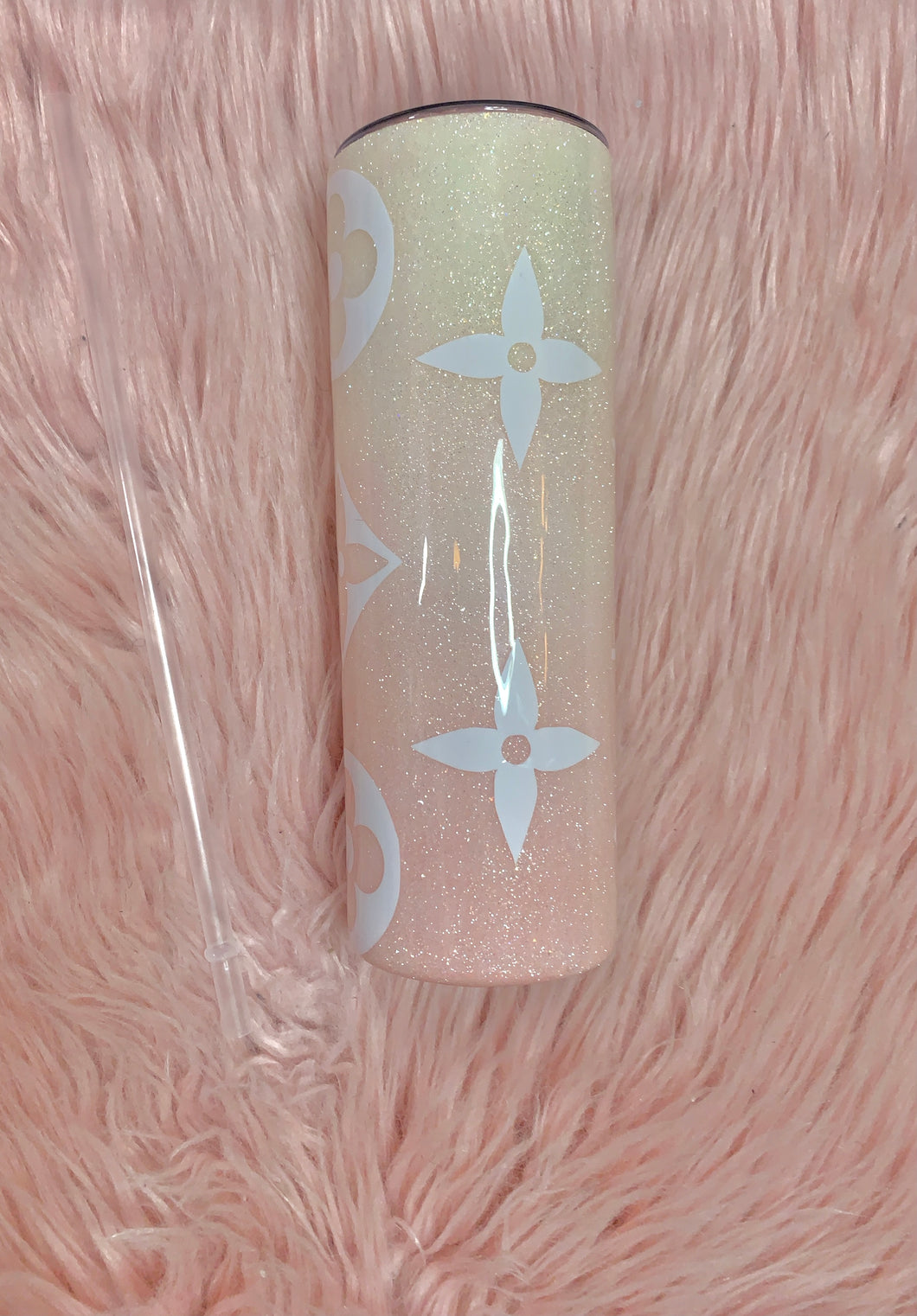 20 oz Stainless Steel Summer Collection ombre Glitter Tumbler