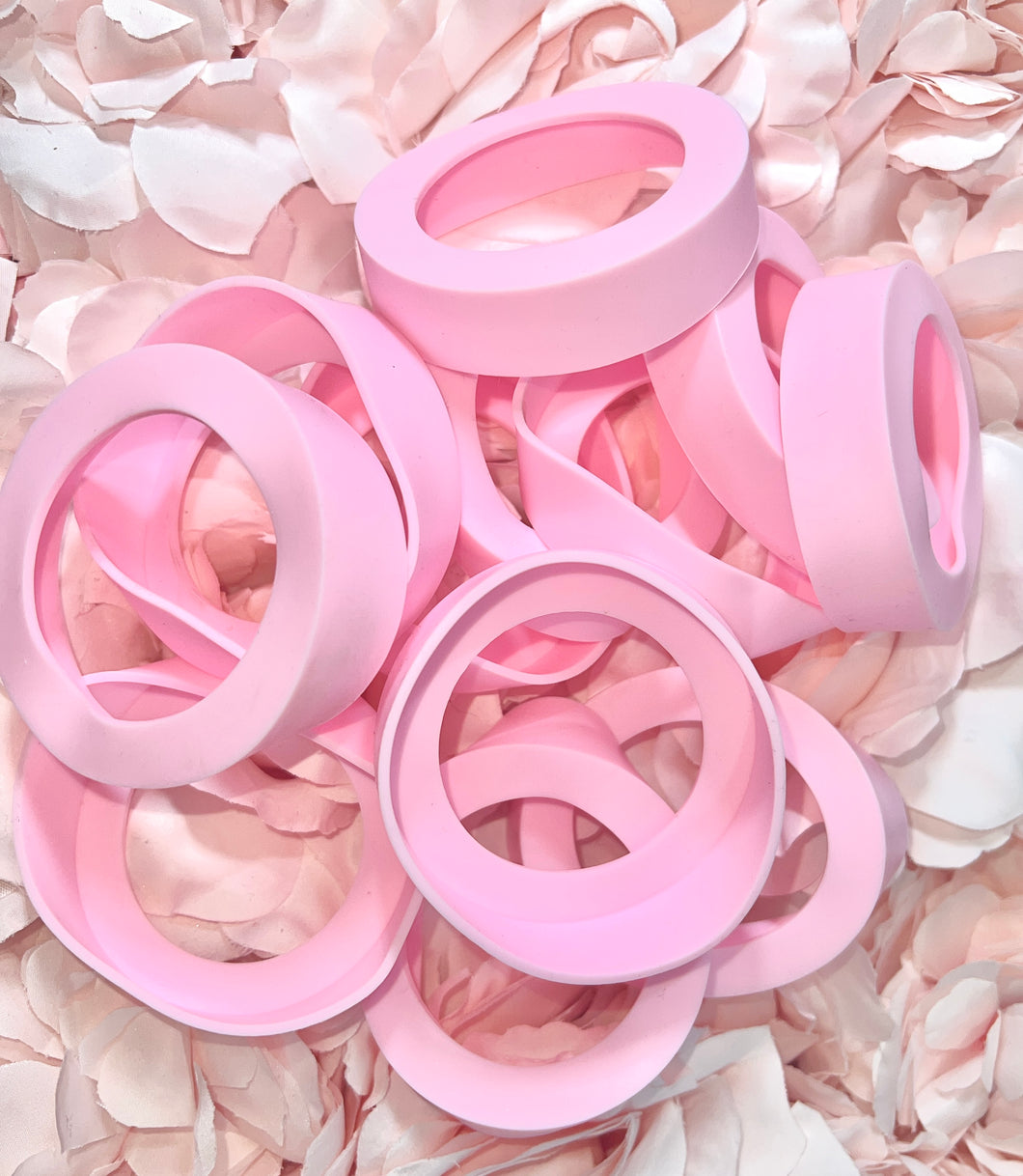 LIGHT PINK  silicone non-slip bottom sleeve
