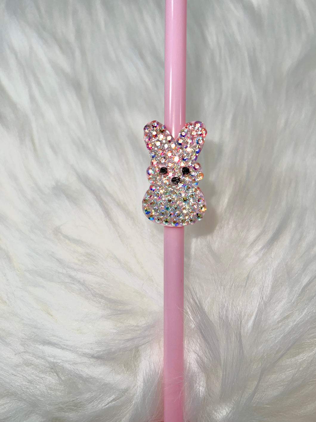 Bling Peep straw topper