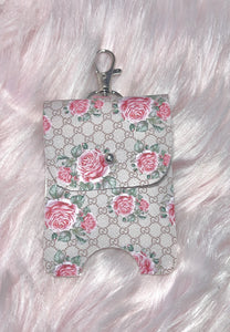 Flowers Keychain Sanitizer holder