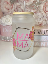 Load image into Gallery viewer, 16oz COLOR changing MAMA Glass Tumbler
