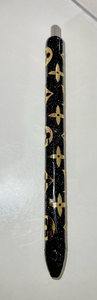 Gold/Black Glittered Glam Pen