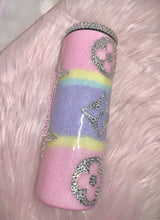 Load image into Gallery viewer, 20oz SS Pastel Tumbler with Luxe Rhinestones

