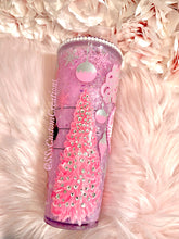 Load image into Gallery viewer, 24oz Acrylic SNOW GLOBE tumbler *BABY IT&#39;S COLD OUTSIDE&quot;
