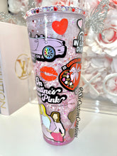 Load image into Gallery viewer, 24oz Acrylic CUPID&#39;S BOOK Tumbler
