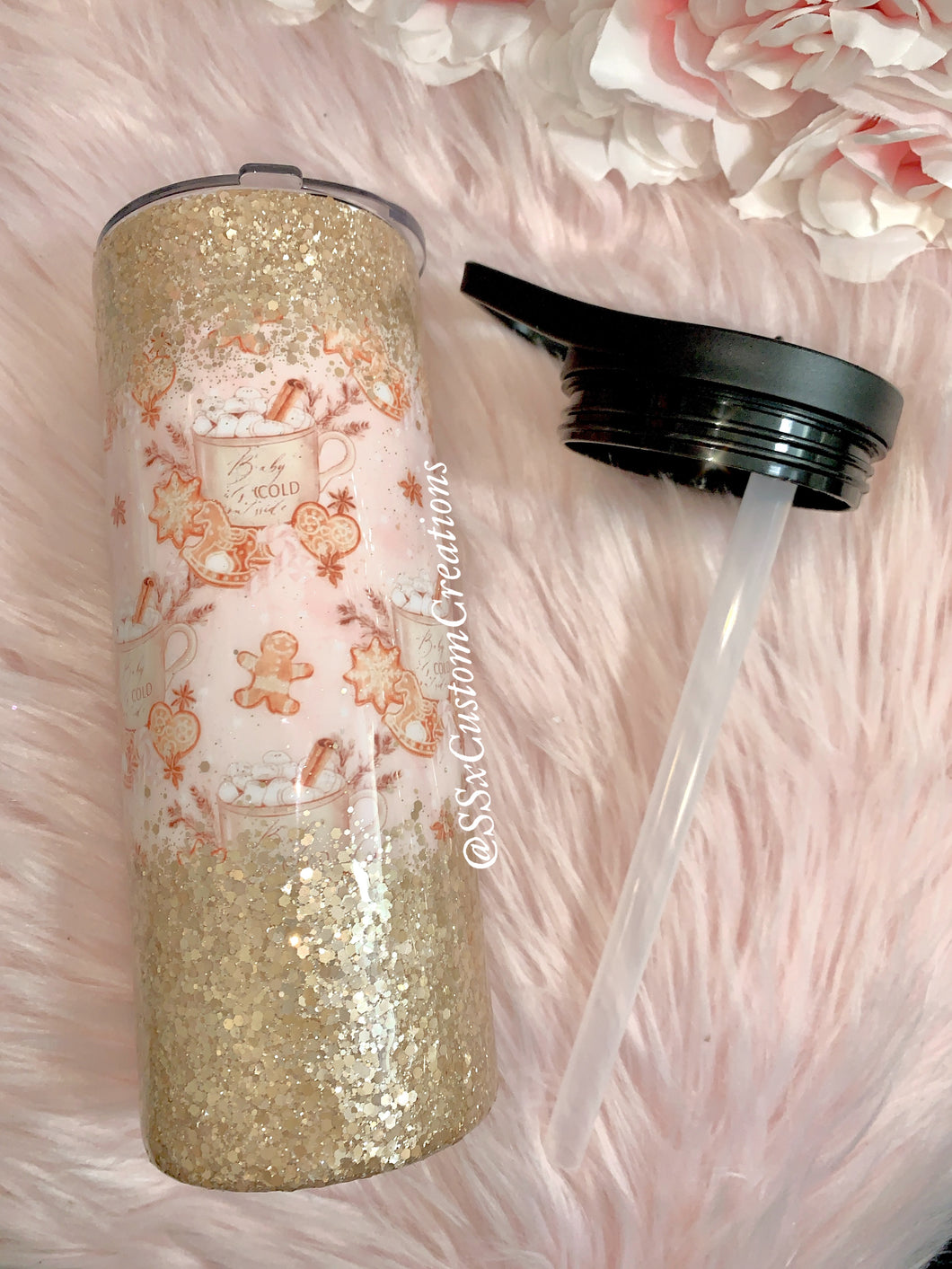 25oz Stainless Steel *Baby it's cold outside* DUO