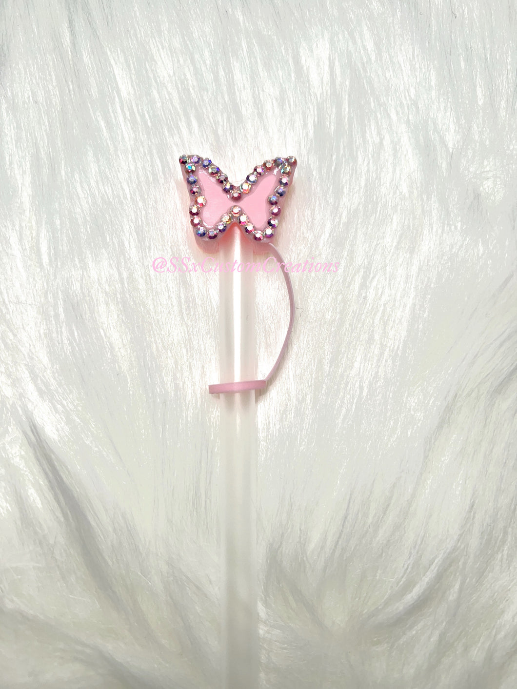 Butterfly Straw Cover