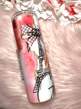 Load image into Gallery viewer, 20oz Stainless Steel Girl in Paris Tumbler
