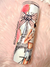 Load image into Gallery viewer, 20oz Stainless Steel Girl in Paris Tumbler
