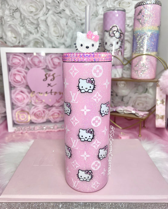 H-Kitty Grinch Tumbler – SSxCustomCreations