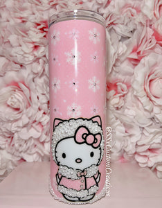 20oz SS Winter Kitty Tumbler