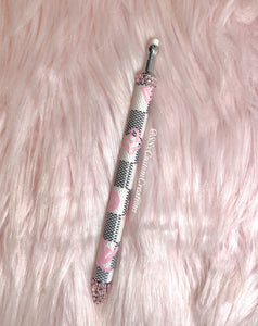 Bling GLAM checkered Pencil
